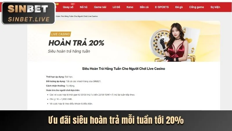Hoàn trả hàng ngày cho cá cược thể thao mig88